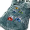 Biggdesign My Eyes On You Turquoise Hot Water Bottle