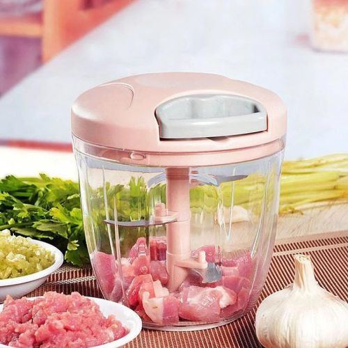 900ML Manual Meat Mincer Garlic Chopper Rotate Garlic Press Crusher Vegetable Onion Cutter Kitchen Cooking Accessories 900ML Manual Meat Mincer Garlic Chopper Rotate Garlic Press Crusher Vegetable Onion Cutter Kitchen Cooking Accessories